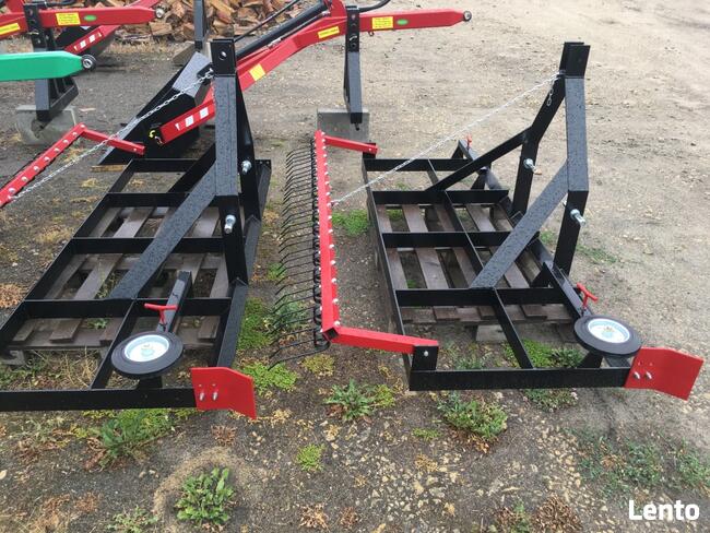 Równiarka niwelator terenu