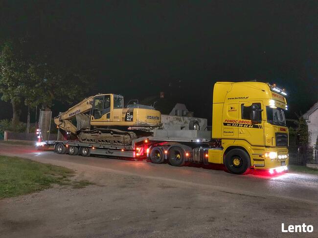 Pomoc drogowa Holownik Laweta osobowe ciężarowe autobusy TIR