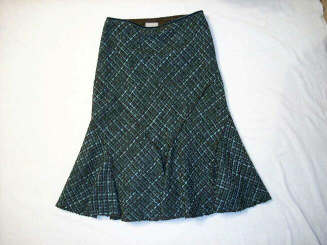 Marks&Spencer Spódnica MELANŻ Ciepła j Nowa 38 M