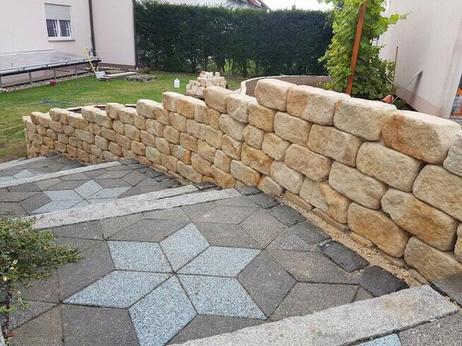 Kamień do budowy dekoracyjnych murków oporowych