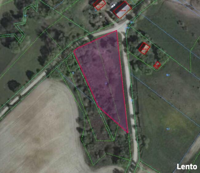Działka rolna - Czukty 0,3600 ha