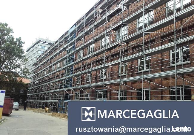Rusztowania elewacyjne, modułowe WYNAJEM/SPRZEDAŻ/MONTAŻ