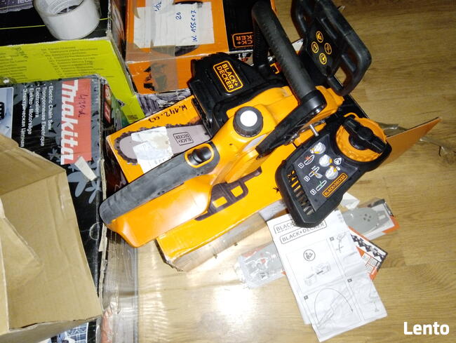 Piła łańcuchowa akumulatorowa Black Decker 36V