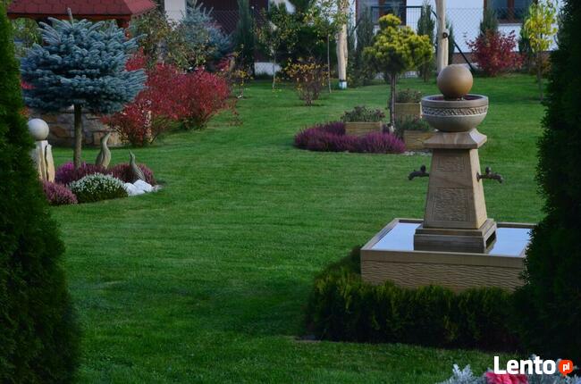 Fontanna z piaskowca- oryginalne piękno do ogrodu