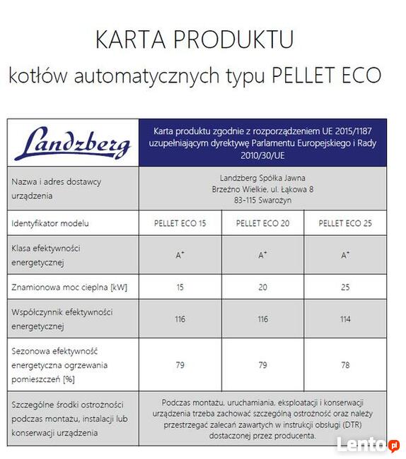Piec, kocioł C.O. PELLET ECO od 10 kW, EcoDesign, Rabat 25%
