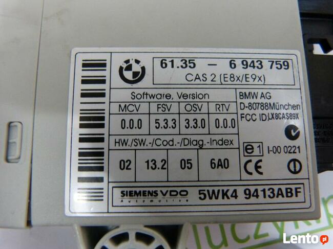 KLUCZYK BMW E71 E72 E87 E81 E60 E61 KLUCZ KODOWANIE MIELEC