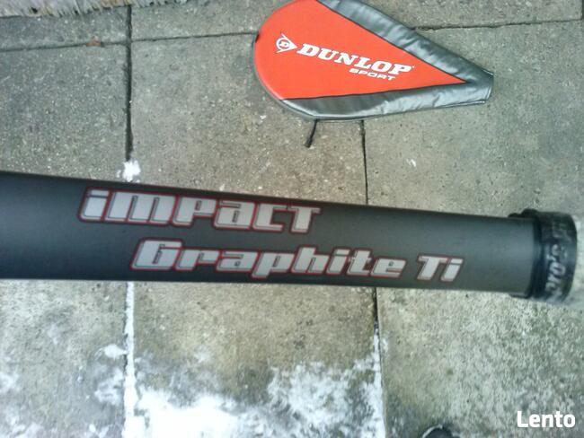 Rakieta tenisowa Dunlop profesjonalna, 250 zł.