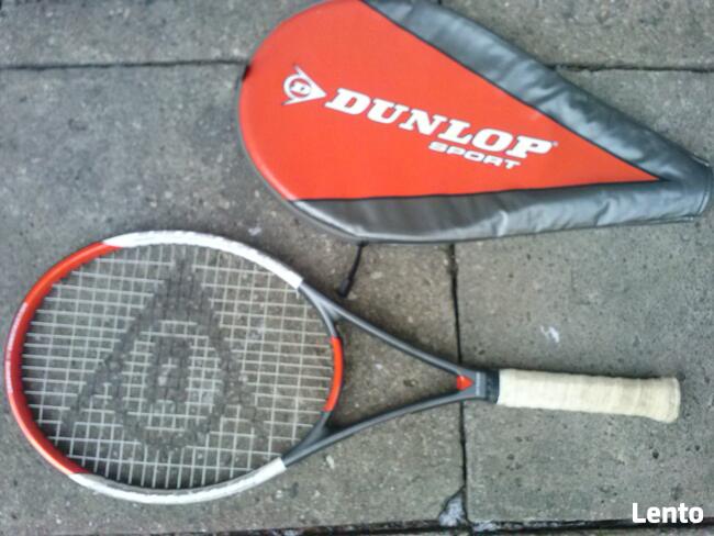 Rakieta tenisowa Dunlop profesjonalna, 250 zł.