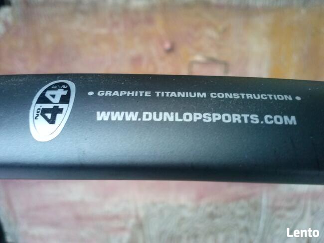 Rakieta tenisowa Dunlop profesjonalna, 250 zł.