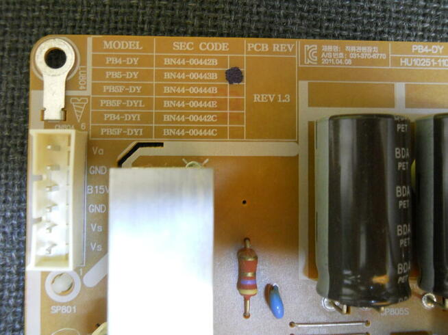 BN44-00443B z TV Samsung PS51D450 2-028