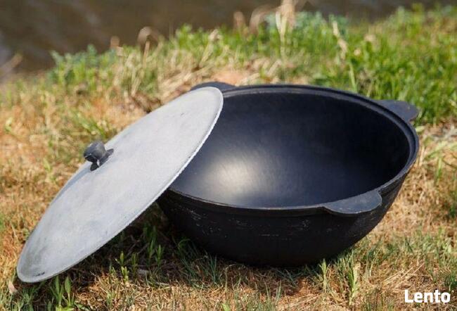 Kociołek żeliwny kazan uzbecki 16L. Made in Uzbekistan.