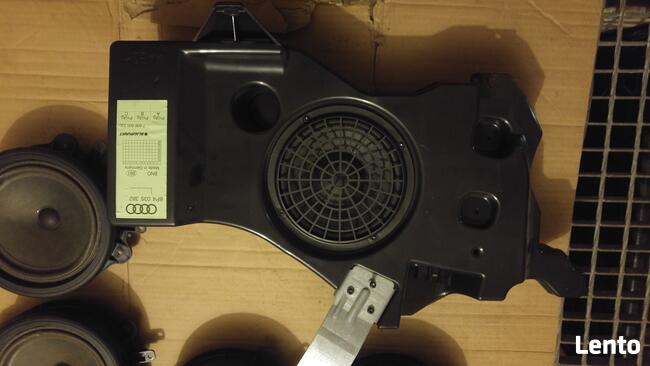 Subwoofer z kompletem głośników do Audi A3 S3 RS3 8P