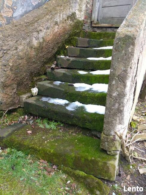 Zabytkowe schody z piaskowca poniemieckie