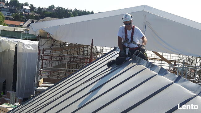 Dachy. Dekarz. Izolacja dachów. Papa termozgrzewalna