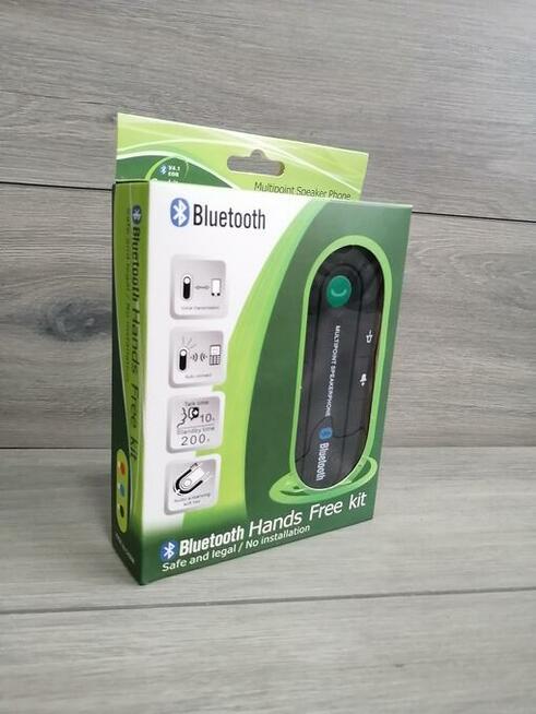 Nowy Zestaw Głośnomówiący Bluetooth do Samochodu