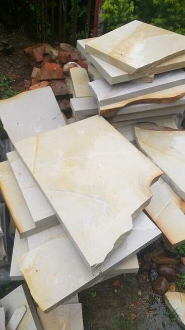 Piaskowiec płyty 4cm alejki chodniki tarasy ścieżki transport