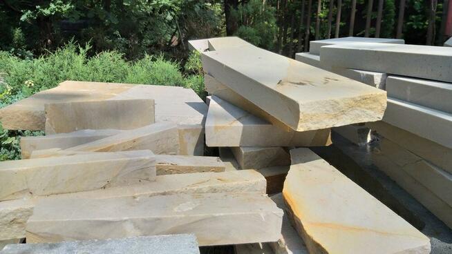 Piaskowiec płyty 4cm alejki chodniki tarasy ścieżki transport