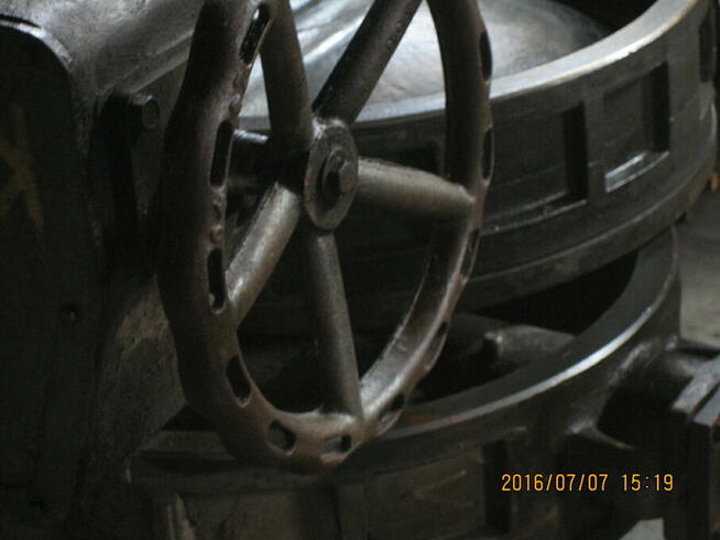 Przepustnica całobrązowa BWM DN-600 PN-1,0 MPa