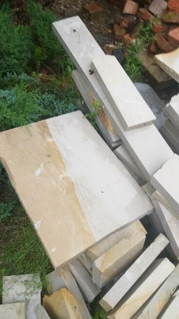 Piaskowiec płyty 4cm alejki chodniki tarasy ścieżki transport