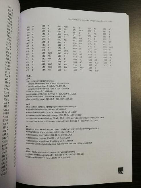 Materiały egzaminy testy Certyfikat Kompetencji Zawodowych