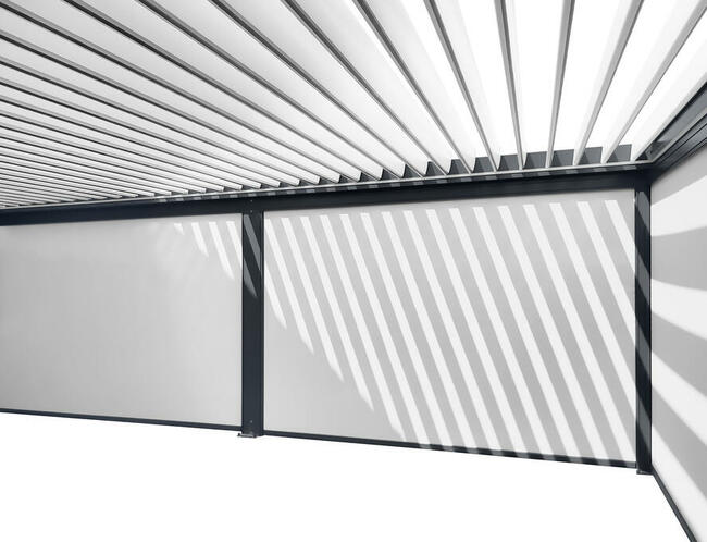 Pergole, wiaty i bramy garażowe, rolety, markizy, żaluzje.