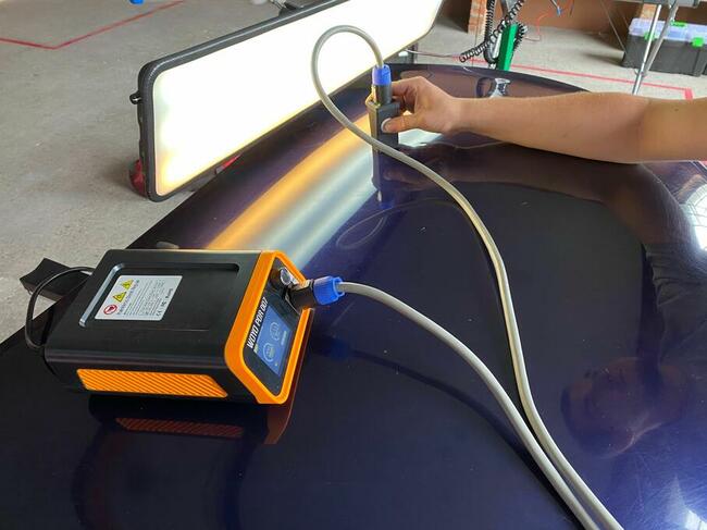 Szkolenie kurs PDR usuwanie wgnieceń bez lakierowania