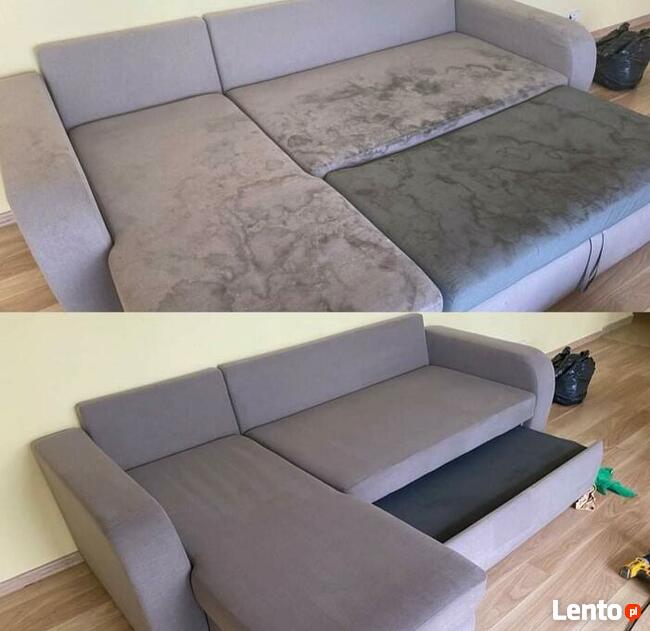 Czyszczenie tapicerki narożników, wersalek,dywanów, wykładzin,