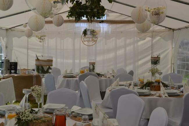 Wynajem Namioty na Komunie Wesele