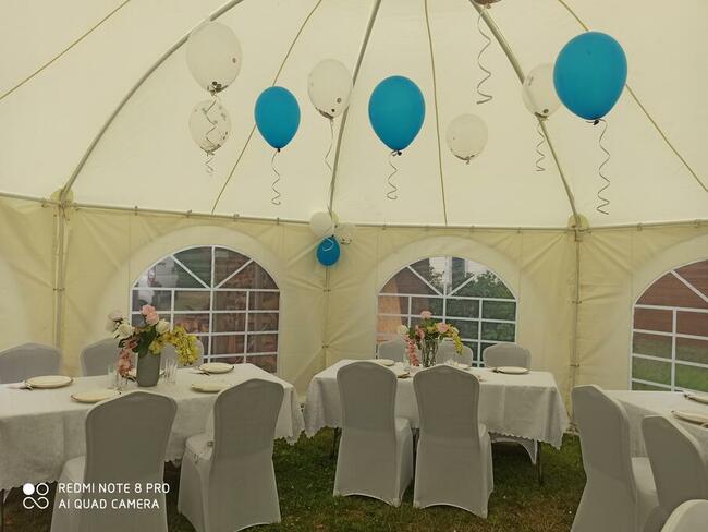 Wynajem Namiotów na Komunie Chcrzciny Poprawiny i Wesela