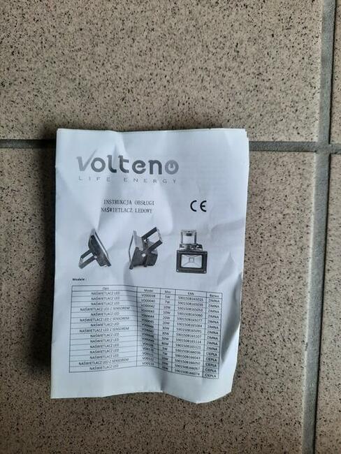 Naświetlacz LED IP65 10W Volteno /Polski Dostawca/