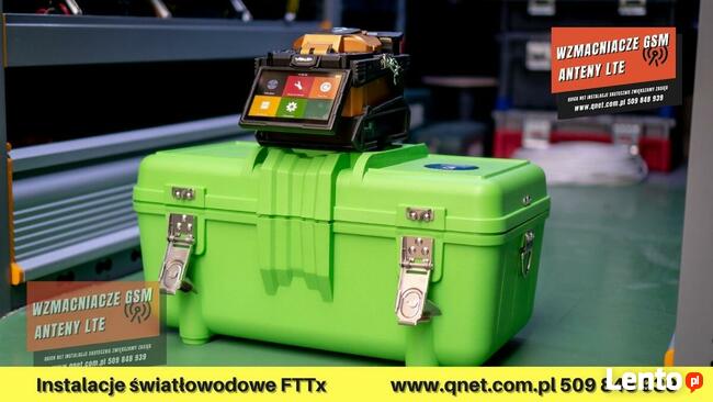 Spawanie światłowodów Naprawa światłowodu Instalacje światło