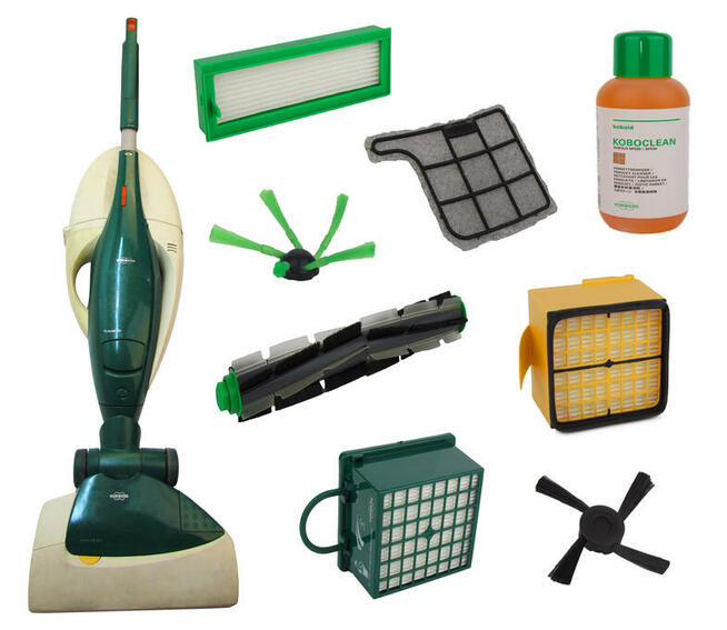 Vorwerk 6 worków VK 200 + filtr + 6 zapachów