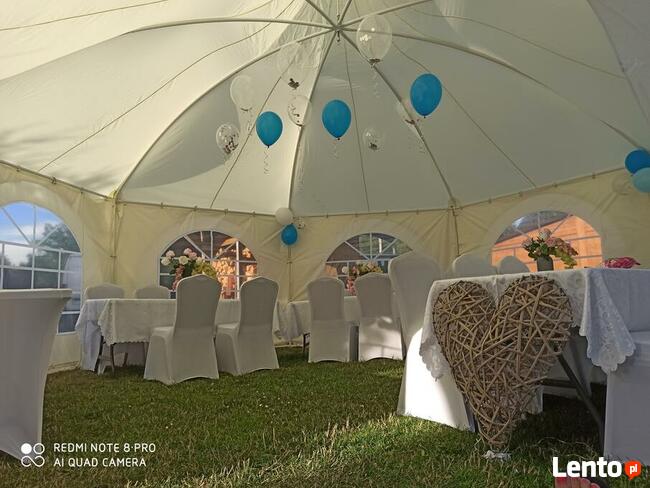 Wypożyczalnia namiotów, stołów, krzeseł, zastawa stołowa
