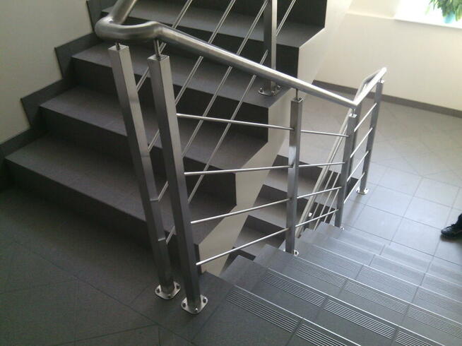 Balustrada nierdzewna kwasoodporna