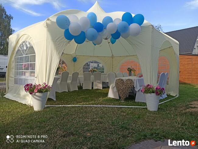 Wypożyczalnia namiotów, stołów, krzeseł, zastawa stołowa