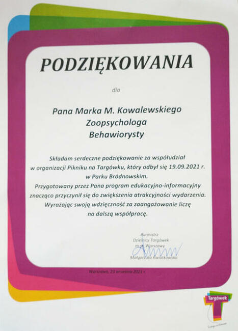 Zoopsycholog / Behawiorysta | Pies / Kot | Promocja!