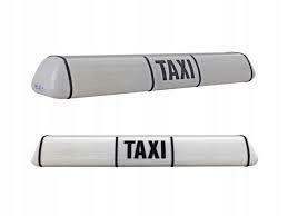 Lampa taxi z magnesami kkmpletna nowa