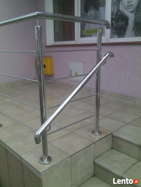 Balustrada nierdzewna kwasoodporna