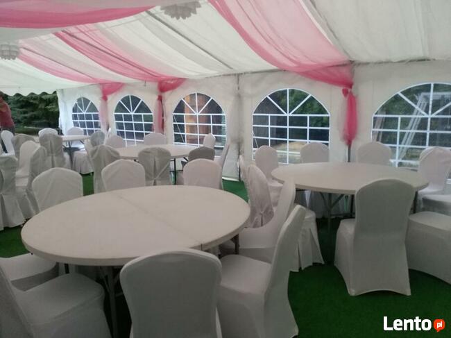 Wypożyczalnia namiotów, stołów, krzeseł, zastawa stołowa