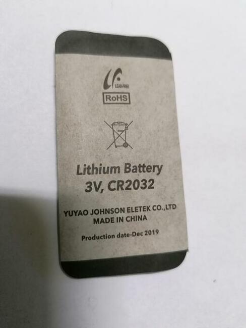 Bateria guzikowa 3V.CR2032.Lithium Batery