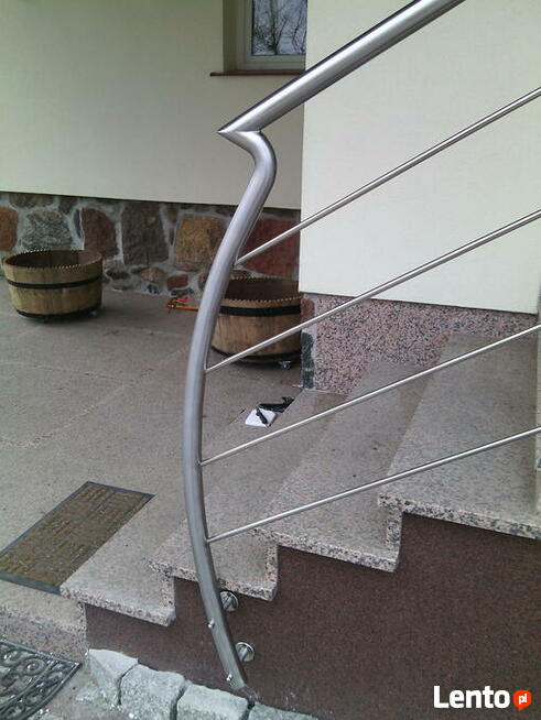 Balustrada nierdzewna kwasoodporna