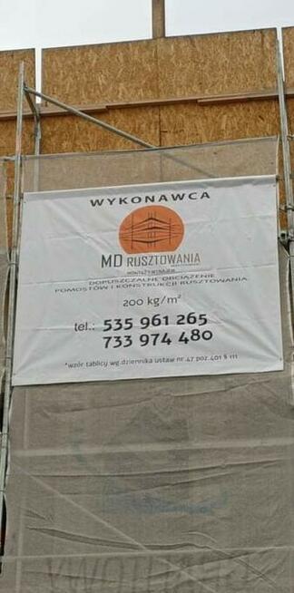 Montaż i demontaż rusztowań / odbiór rusztowań