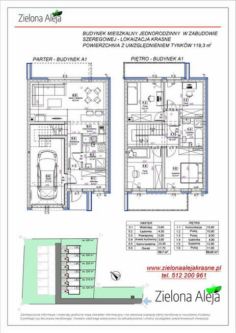 Zielona Aleja w Krasnym