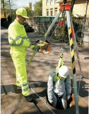 Wynajem Statywu Trójnóg Bezpieczeństwa BHP