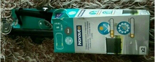 Rolety przeciwsłoneczne 50 x 35 cm 2 szt.