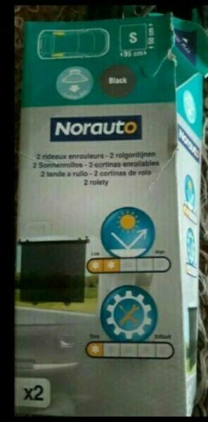 Rolety przeciwsłoneczne 50 x 35 cm 2 szt.