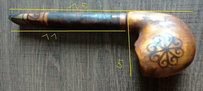 Stara drewniana fajka