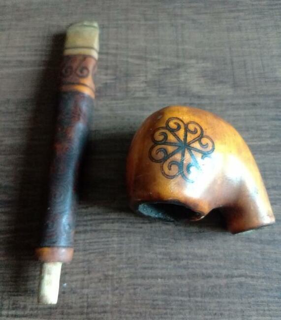 Stara drewniana fajka