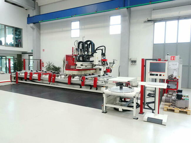 Centrum CNC z Okleinowaniem IMA BIMA 400V (145/610) (VIDEO!)