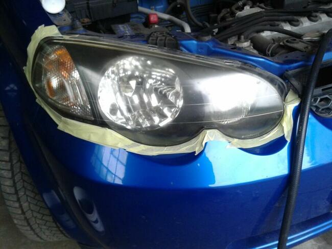 Polerowanie lamp reflektorów - PROMOCJA - 120zł/kpl.